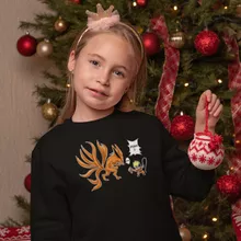Kids Sweater “Naruto and Kyubi” – Naruto parody