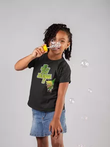 Link Mädchen Kinder T-Shirt – Parodie auf Zelda