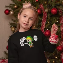 Pull Enfant Link « Une fée pratique mais agaçante... » – Parodie Zelda