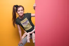 T-shirt Enfant Fille Edward Newgate « Le Wanted secret... » – Parodie One Piece