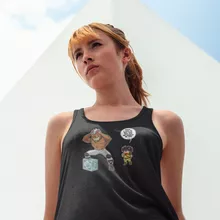 Pegasus Seiya Women's Tank Top “Pegasus Seiya and Cassios” – Knights of the Zodiac - Saint Seiya parody