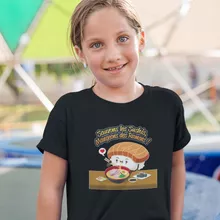 T-shirt Enfant Fille Humoristique « Sauvons les Sushis !! » – Parodie Funny