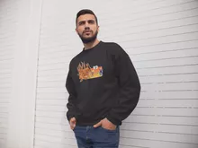 Pikachu Sweater “Pikachu, Ash and Kyubi” – Pokémon parody