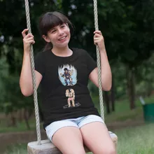 Kenshiro Mädchen Kinder T-Shirt – Parodie auf Fist of the North Star