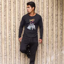 T-Shirt à manches longues R2-D2 « R2-Devil Love Connexion » – Parodie Star Wars