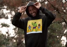 Sweat à capuche Wonder Woman « Amazing... Incredible... Wonder...fool ! » – Parodie L'incroyable Hulk