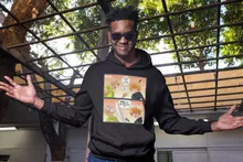 Ichigo Kurosaki Kapuzenpullover “Ichigo Kurosaki und Crocodile Dundee” – Parodie auf Bleach