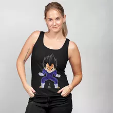 Débardeur Femme Végéta « Super Caca Vol.2 » – Parodie Dragon Ball Z