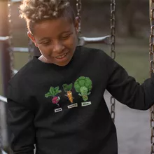 Pull Enfant Sangoku « Super Héros de la Planète Végétale » – Parodie Dragon Ball Z