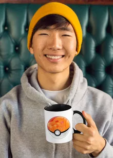 Pikachu Tasse “Pikachu und die Pokeball” – Parodie auf Pokémon