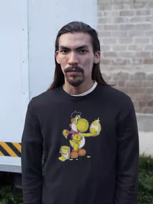 Felpa “Yoshi giallo” – Parodia dei Yoshi