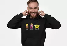 Mario Kapuzenpullover – Parodie auf Super Mario