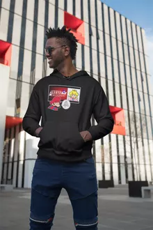 Sweat à capuche Mario « Alerte enlèvement... » – Parodie Super Mario