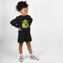 Pull Enfant Yoda « En grammaire, un zéro, il est... » – Parodie Star Wars