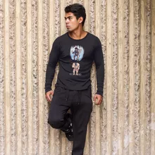 Kenshiro Langarm T-Shirt – Parodie auf Fist of the North Star