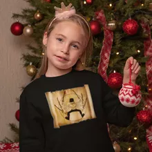 Roronoa Zoro X Vitruvian Man Kids Sweater – One Piece parody