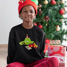 Pull Enfant Bob « Un cadeau qui fait plaisir.... » – Parodie Monstres et Compagnie