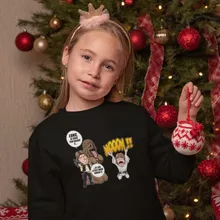 Pull Enfant Luke Skywalker « Luke Life Episode III : Un beauf carrément beauf » – Parodie Star Wars