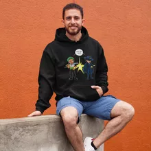 Sweat à capuche Zorro Roronoa « D'un Z qui veut dire... » – Parodie One Piece