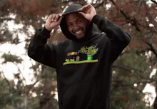 Sweat à capuche Donatello « La Revanche des Tortues ! » – Parodie Super Mario