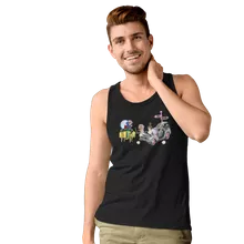 Camisola de alças homens – Dragon Ball Z de parodia