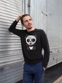 Pull « Kawaii Panda » – Parodie Délire Kawaii