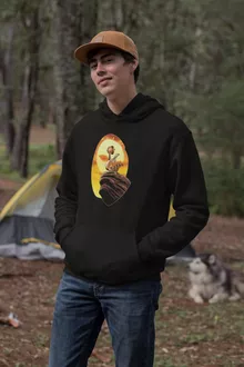 Sweat à capuche Le Roi Lion « Le Roi des Glands - Savane » – Parodie L'âge de Glace