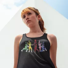 Camisola de alças Mulher “Deadpool e Power Rangers” – Deadpool de parodia