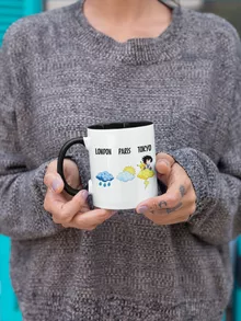 Mug Sangoku « Météo Tokyo » – Parodie Pokémon