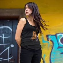 Chewbacca Damen T-shirt Tank top – Parodie auf Star Wars