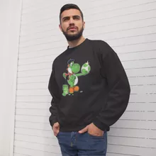 Felpa Yoshi Verde – Parodia dei Yoshi