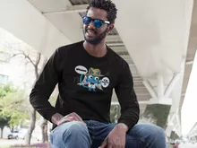 Happy Long Sleeve Top – Fairy Tail parody
