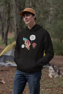 Sweat à capuche Chopper « Panne sèche ! » – Parodie One Piece