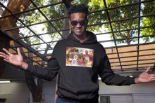 Sweat à capuche Luffy Vs Kaido « Un Combat titanesque... » – Parodie One Piece