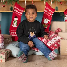 Pull Enfant Végéta « Super Caca Vol.2 » – Parodie Dragon Ball Z