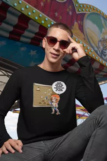 Nami Long Sleeve Top “Nami and Vivi” – One Piece parody