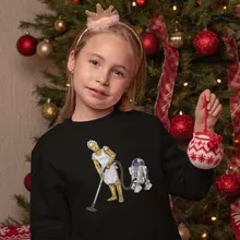 Sudadera Niño R2-D2 “R2-D2 y C-3PO” – Parodia de Star Wars