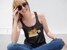 Débardeur Femme Natsu « Allumer le Feu !! » – Parodie Fairy Tail