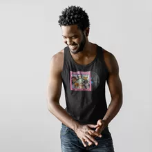 Garp Herren Tank Top “Garp, Akainu, Aokiji, Kizaru, Sengoku und Smoker” – Parodie auf One Piece