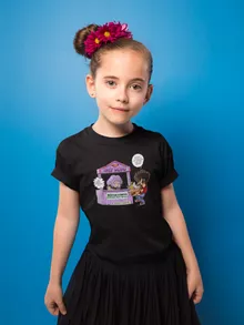 T-shirt Enfant Fille Seiya « Réparations Tous Métaux ! » – Parodie Saint Seiya