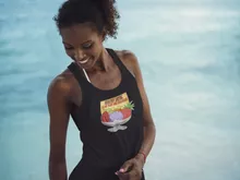 Devil Fruits Women's Tank Top “Gum-Gum Fruit” – One Piece parody