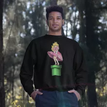 Pull Princesse Peach « Poupoupidou Pou » – Parodie Super Mario