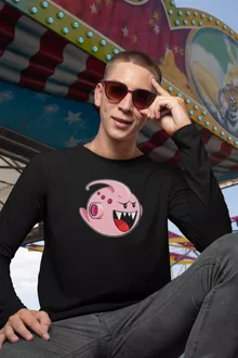 Maglietta a maniche lunge Majin Boo – Parodia dei Dragon Ball Z