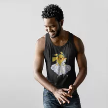 Camiseta de tirantes Pikachu “Pikachu y Zeus” – Parodia de Pokémon