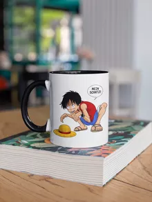 Ruffy Hak Versioni Tasse “Ruffy Hak Versioni und Gollum” – Parodie auf One Piece