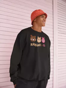 Pull « Kawamis and Co. Vol.1 (Pinky, Browny et Caramel) ! » – Parodie Kawaii Kao