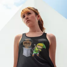 Canotta da Donna Link – Parodia dei Zelda