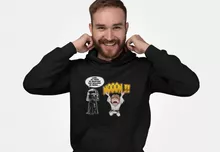 Sweat à capuche Luke Skywalker « Luke Life Episode I : Un père qui craint » – Parodie Star Wars