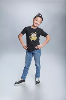 Pikachu Mädchen Kinder T-Shirt “Pikachu und Mauzi” – Parodie auf Pokémon