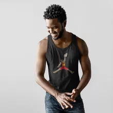Camiseta de tirantes Air Chewie “Chewbacca Ft Michael Jordan” – Parodia de Star Wars
